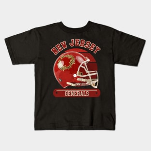 New Jersey Generals Helmet Kids T-Shirt